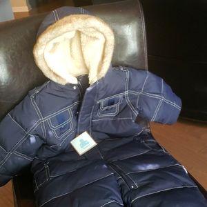 One piece snow suit from Baby Gap